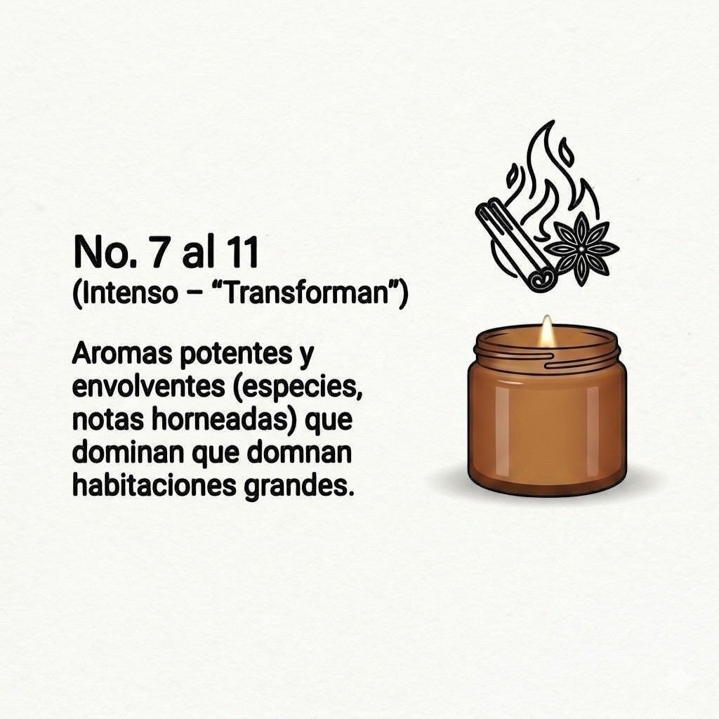 Velas que transforman el ambiente.
