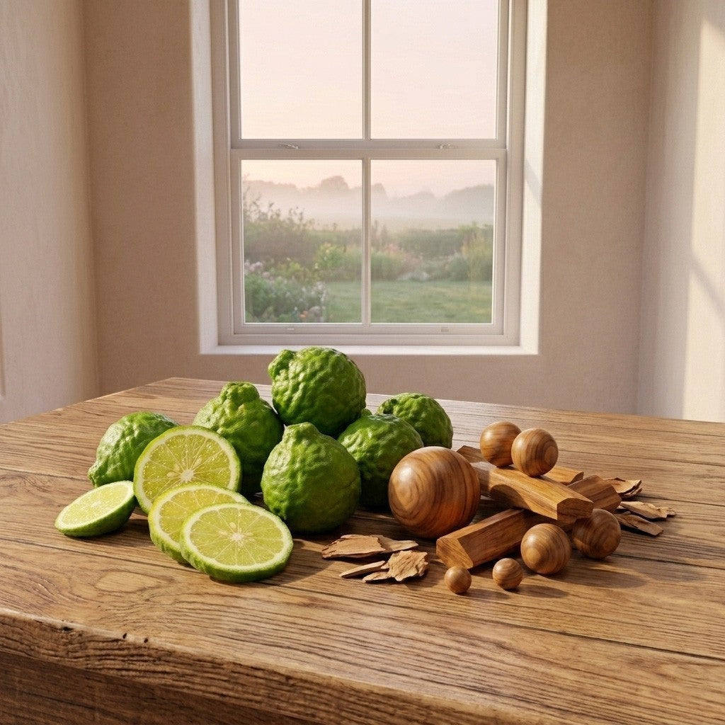 PRESENTE Taller Artesanal Alba No. 2 candle with bergamot and sandalwood. Natural ingredients.