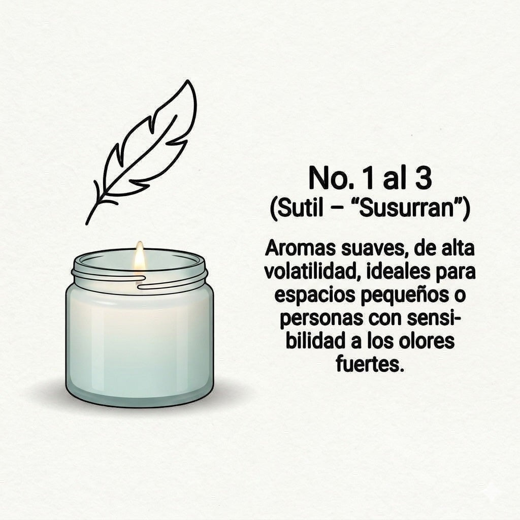 Vela aromática PRESENTE Taller Artesanal en frasco de vidrio con aroma a lavanda y sándalo, estilo sutil y relajante.